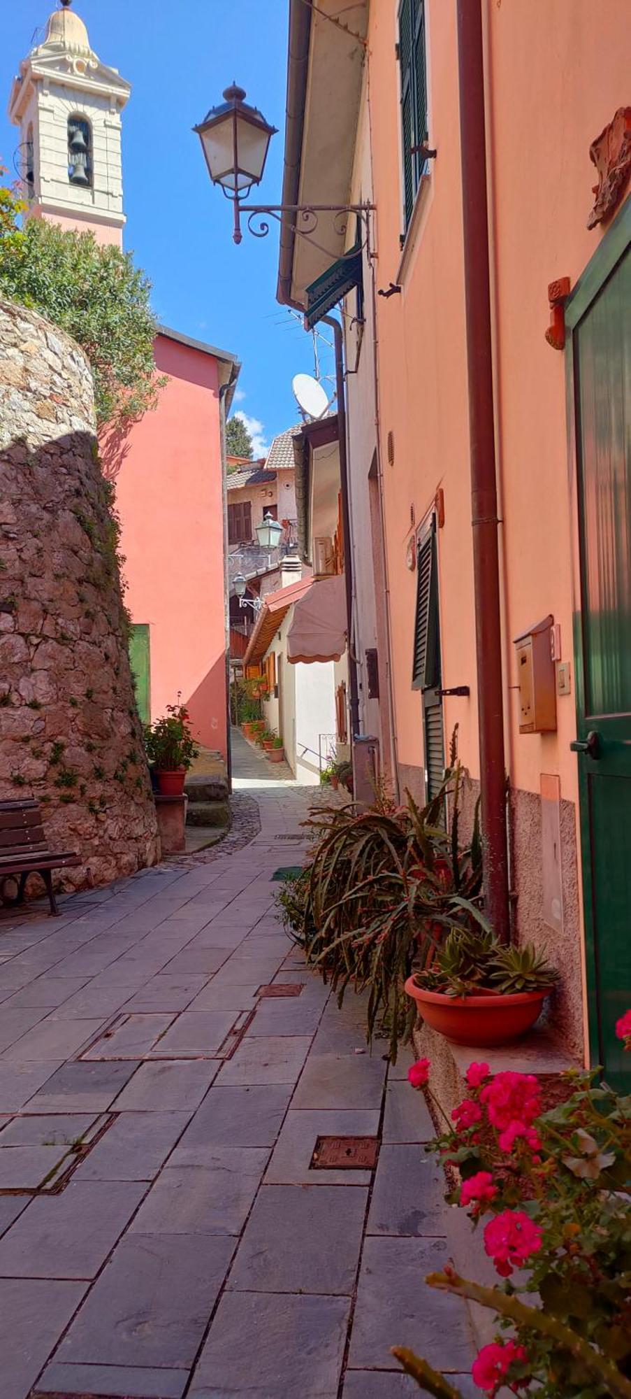 Camera Tra Le Cinque Terre, Camogli E Portofino. Vista Valle E Scorcio Mare All'Orizzonte Castiglione Chiavarese Luaran gambar