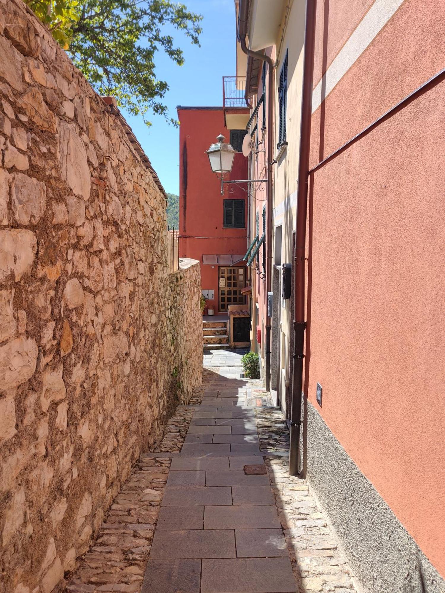 Camera Tra Le Cinque Terre, Camogli E Portofino. Vista Valle E Scorcio Mare All'Orizzonte Castiglione Chiavarese Luaran gambar