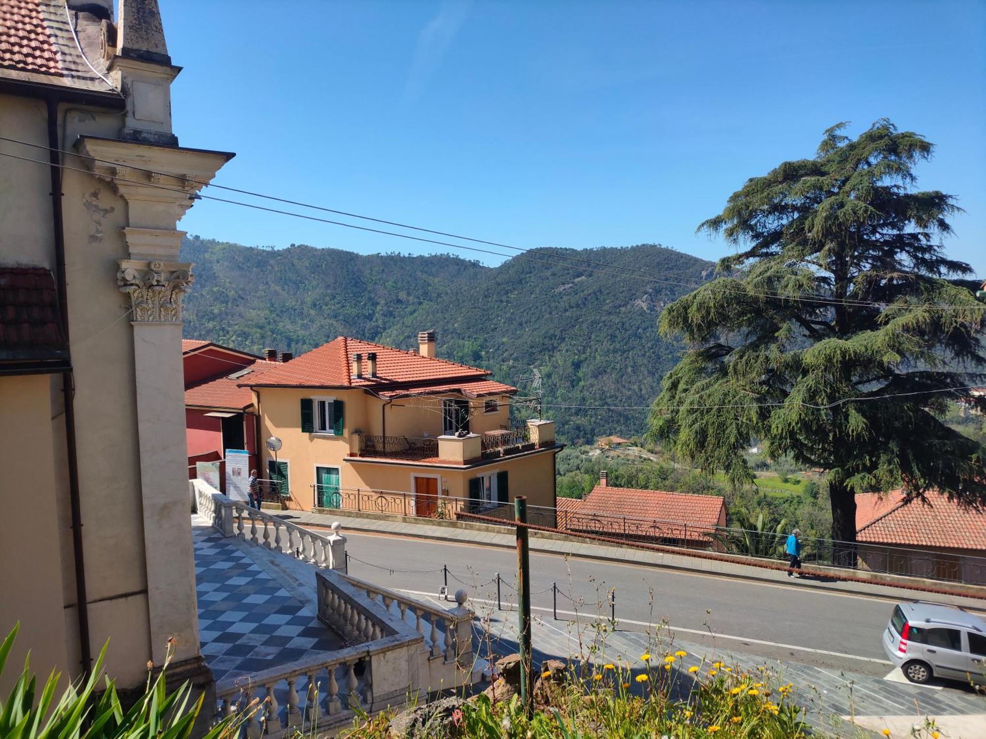 Camera Tra Le Cinque Terre, Camogli E Portofino. Vista Valle E Scorcio Mare All'Orizzonte Castiglione Chiavarese Luaran gambar